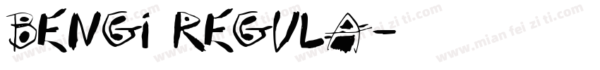 Bengi Regula字体转换
